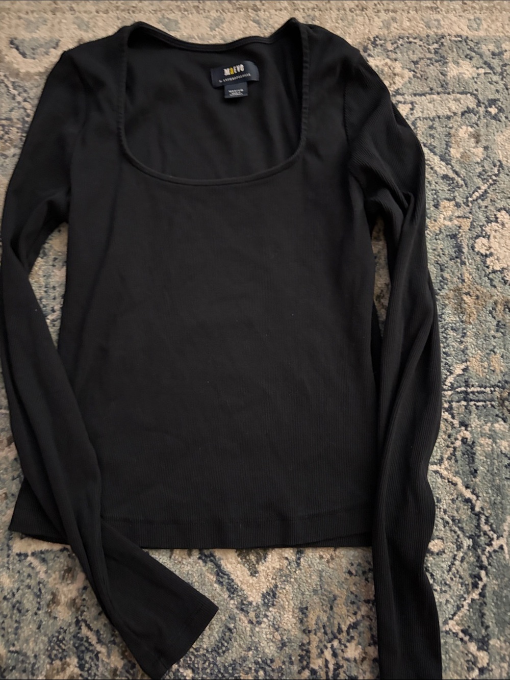 Maeve By Anthropologie ribbed long sleeve